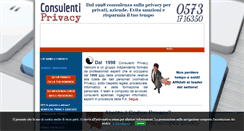 Desktop Screenshot of consulentiprivacy.it